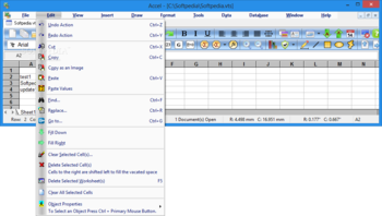 Accel Spreadsheet screenshot 3