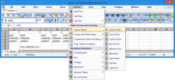 Accel Spreadsheet screenshot 7