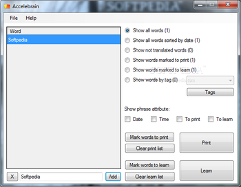 Accelebrain screenshot