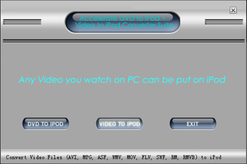 Accelerate iPod Converter Suite screenshot
