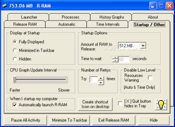 Acceleration Startup Manager + Release RAM Bundle screenshot 5