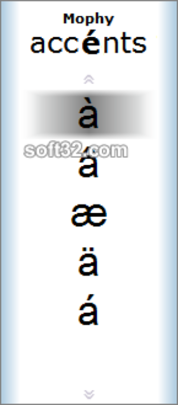 Accents screenshot 3