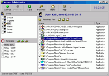 Access Administrator screenshot