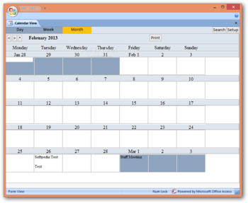 Access Calendar screenshot 3