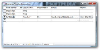 Access Class Database screenshot 4
