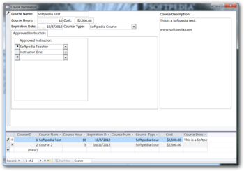 Access Class Database screenshot 6