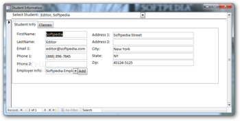 Access Class Database screenshot 8