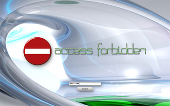 Access Forbidden! screenshot