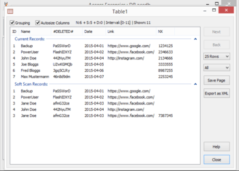 Access Forensics screenshot 2