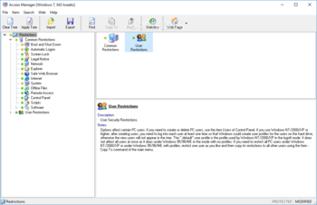 Access Manager screenshot