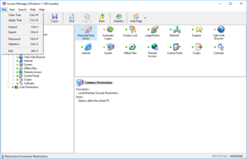 Access Manager screenshot 2