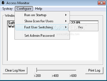 Access Monitor screenshot 3