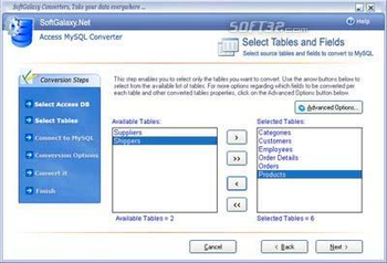 Access MySql Converter screenshot 2
