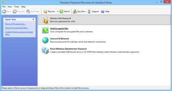 Access Password Recovery Key screenshot