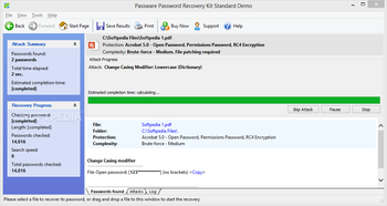 Access Password Recovery Key screenshot 6