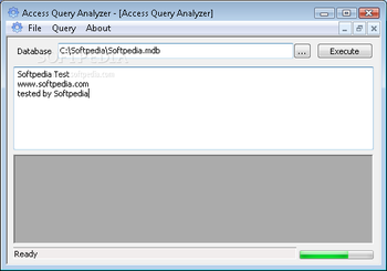 Access Query Analyzer screenshot