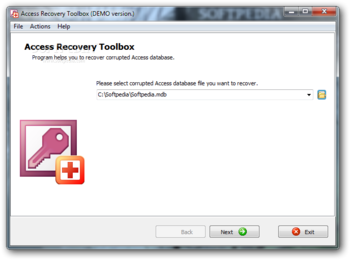 Access Recovery Toolbox screenshot