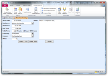 Access Time Hour Tracking screenshot 4