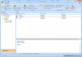 Access Walker 2010 screenshot