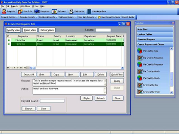 AccessAble Help Desk Pro Edition screenshot 2
