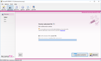 AccessFIX Data Recovery screenshot 4