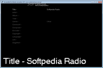 Accessible for blinds mp3 converter screenshot 3