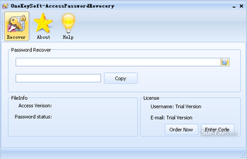 AccessPasswordRecovery screenshot