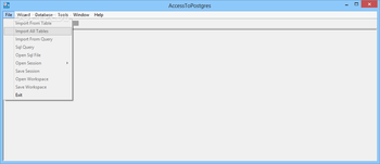 AccessToPostgres screenshot 3