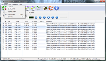 Accord CD Ripper Standard screenshot 3