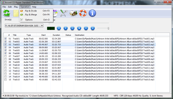 Accord CD Ripper Standard screenshot 5