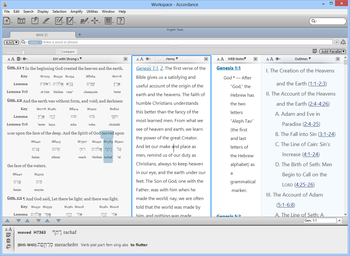 Accordance Bible Software screenshot