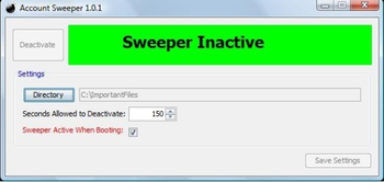 Account Sweeper screenshot 2