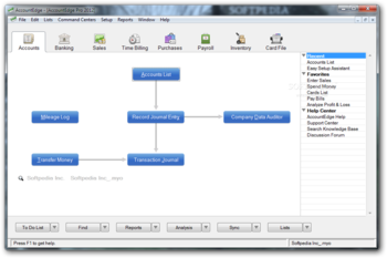 AccountEdge Pro screenshot