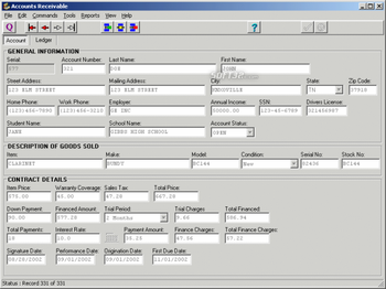 Accounts Receivable screenshot 2