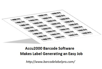 Accu2000 Barcode screenshot