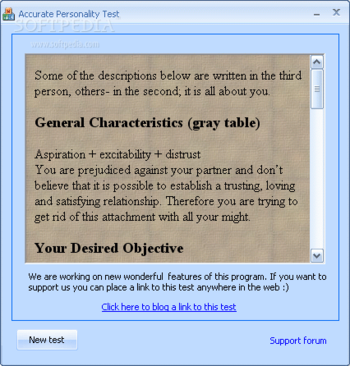Accurate Personality Test screenshot 3