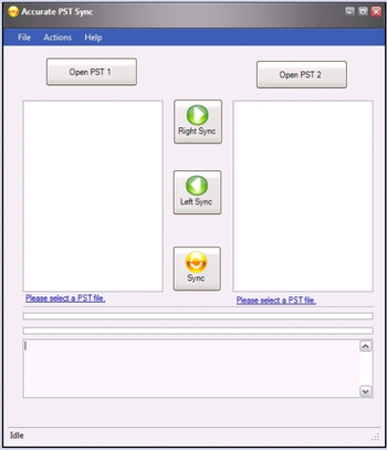 Accurate PST Sync screenshot