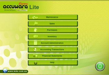 AccuWare Express Lite Edition screenshot