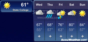 AccuWeather Pocket Weather screenshot