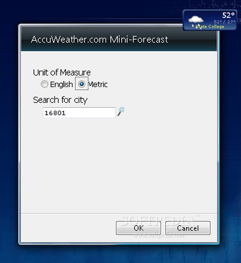AccuWeather.com Mini-Forecast screenshot 2