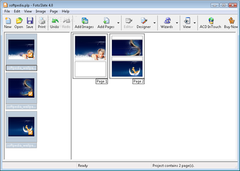 ACD FotoSlate screenshot