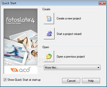 ACD FotoSlate screenshot 2