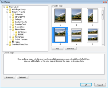 ACD FotoSlate screenshot 3