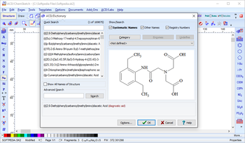 ACD/ChemSketch screenshot 10