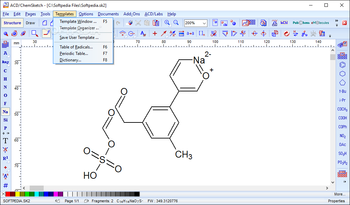 ACD/ChemSketch screenshot 4