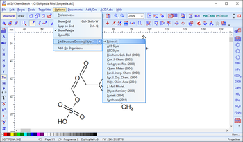 ACD/ChemSketch screenshot 5