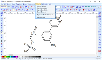 ACD/ChemSketch screenshot 6