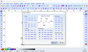 ACD/ChemSketch screenshot 7
