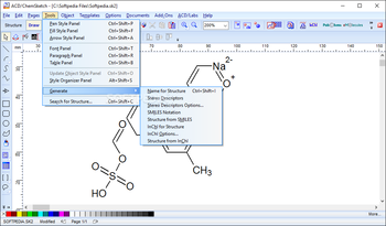 ACD/ChemSketch screenshot 8