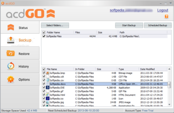 acdGO screenshot 2